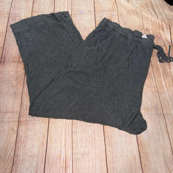 Auden Women's 3X Ribbed Pajama Set - Picture 3 of 4